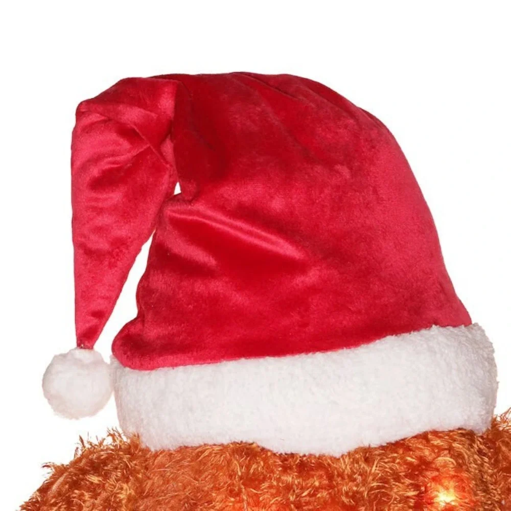 4 FT Lighted Labradoodle Holiday Living Yard Tinsel Outdoor Christmas Decoration
